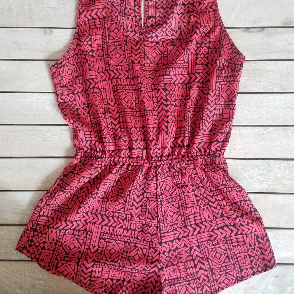 Cute Tribal Print Romper